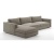 Фото Угловой диван Maddox бежево-серого цвета