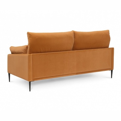 Фото Двухместный диван ODRA горчичного цвета