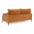 Фото Двухместный диван ODRA горчичного цвета