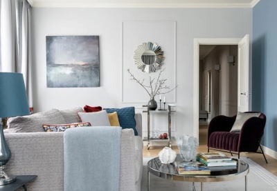 Фото Кресло MINI бордового цвета