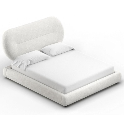 Фото Двуспальная кровать SONATA белого цвета