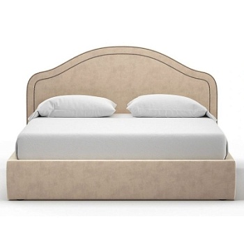 Фото Двуспальная кровать Dreamy бежевого цвета