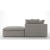 Фото Угловой диван Soft серого цвета