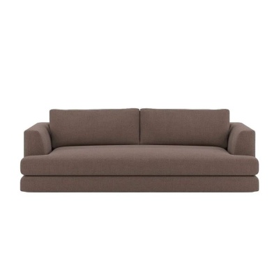 Фото Двухместный диван Crosby коричневого цвета