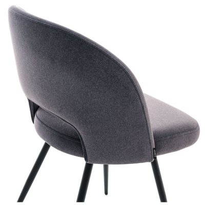 Фото Обеденный стул RING темно-серого цвета