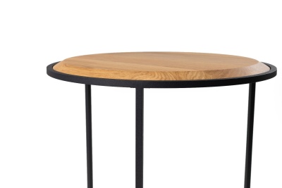 Фото Журнальный стол круглый ACAN из дуба