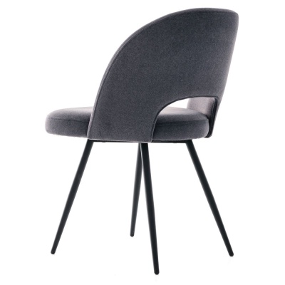 Фото Обеденный стул RING темно-серого цвета