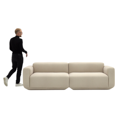 Фото Диван DEVEL бежевого цвета