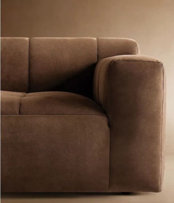 Фото Модульный диван Burano коричневого цвета