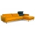 Фото Угловой диван JOGVAN  горчичного цвета