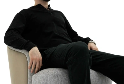 Фото Кресло TRONE  светло-серого цвета