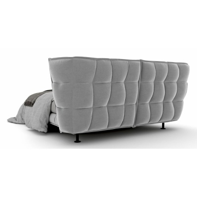 Фото Кровать HUSK горчичного цвета