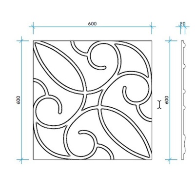 Фото ДЕКОРАТИВНАЯ ПАНЕЛЬ 1.59.005