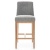Фото Барный стул TOSS серого цвета