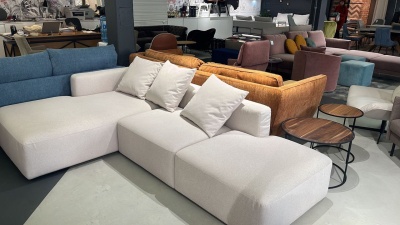 Фото Модульный диван SHANGAI бежевого цвета