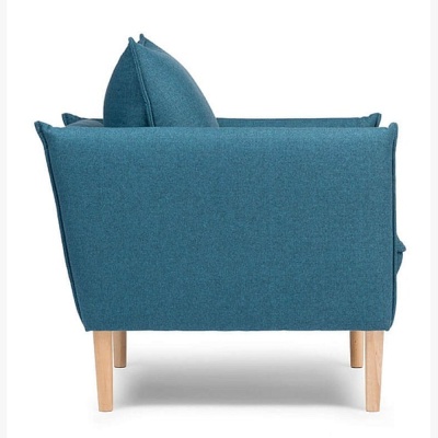 Фото Кресло BERGEN бирюзового цвета