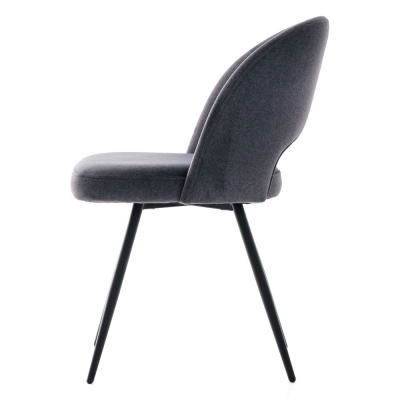 Фото Обеденный стул RING темно-серого цвета