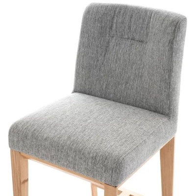 Фото Барный стул TOSS серого цвета