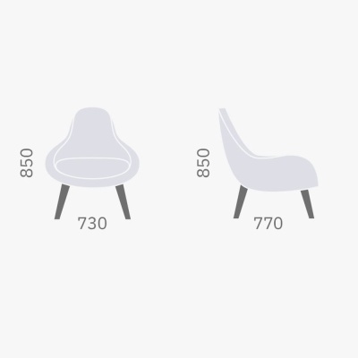 Фото Кресло LEDIGE розового цвета