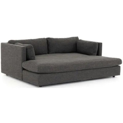 Фото Двухместный диван Archer темно-серого цвета