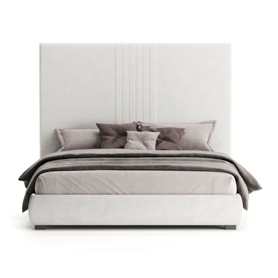 Фото Двуспальная кровать Aurora белого цвета