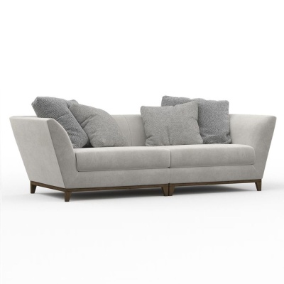 Фото Двухместный диван Blossom серого цвета