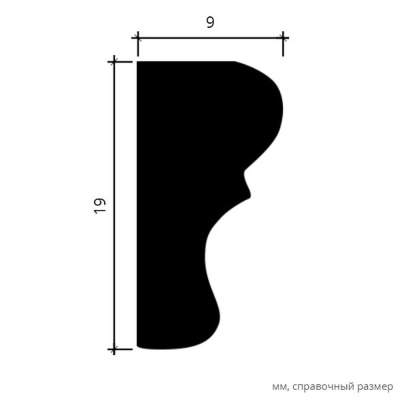 Фото МОЛДИНГ ГИБКИЙ 1.51.321
