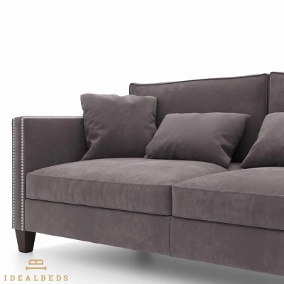 Фото Двухместный диван Cathedral темно-серого цвета