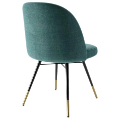 Фото Обеденный стул FLY синего цвета