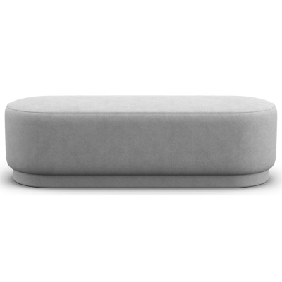 Фото Пуф BASE  серого цвета