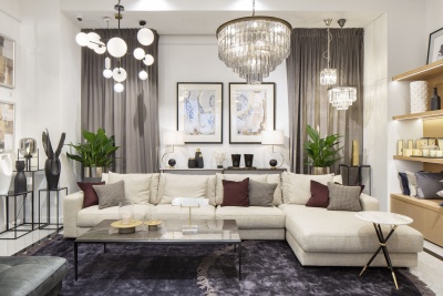 Фото Ковер LUNA Midnight диаметр 200 см