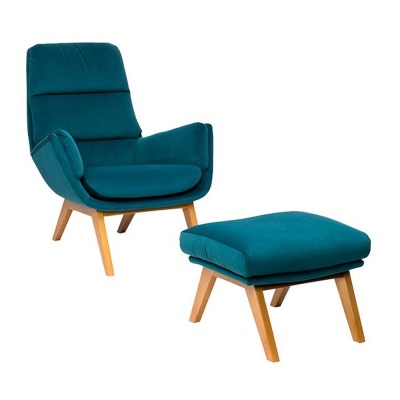 Фото Кресло ORHUS цвета индиго