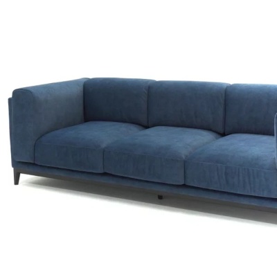 Фото Диван CASE  синего цвета