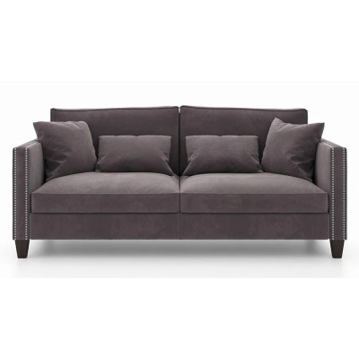 Фото Двухместный диван Cathedral темно-серого цвета