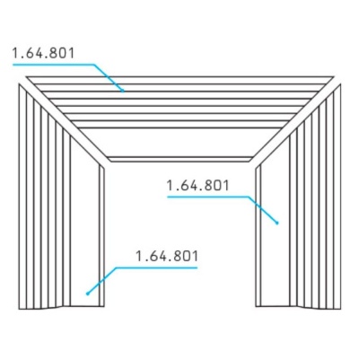 Фото ЭЛЕМЕНТ КАМИНА 1.64.801