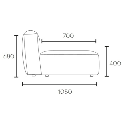 Фото Диван NIRVANA  зеленого цвета