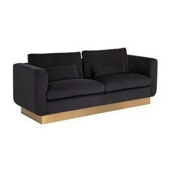 Фото Двухместный диван Kat черного цвета