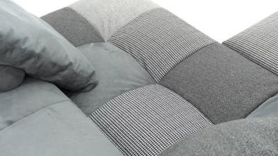 Фото Диван PIXEL комби-серый