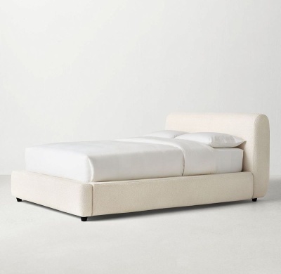 Фото Двуспальная кровать Sylvain бежевый цвета