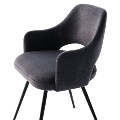 Фото Обеденный стул YAN темно-серого цвета