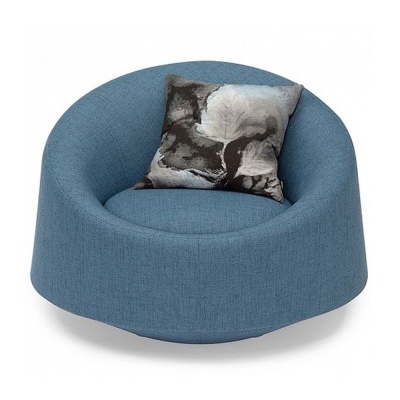 Фото Кресло OSLO синего цвета