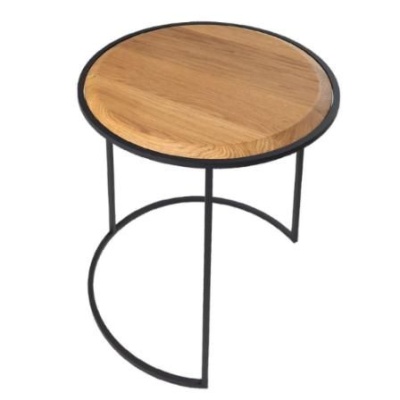 Фото Журнальный стол круглый ACAN из дуба