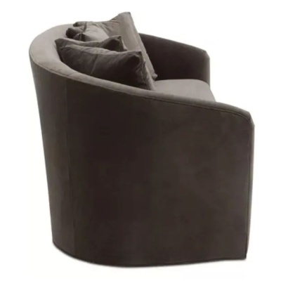 Фото Двухместный диван Elisabeta коричнево-зеленого цвета